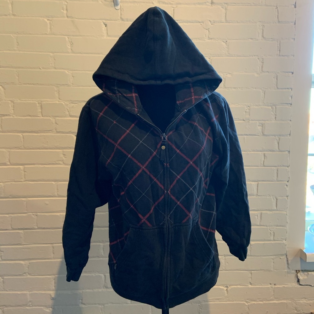 Men’s L Vans black/red lightweight jacket